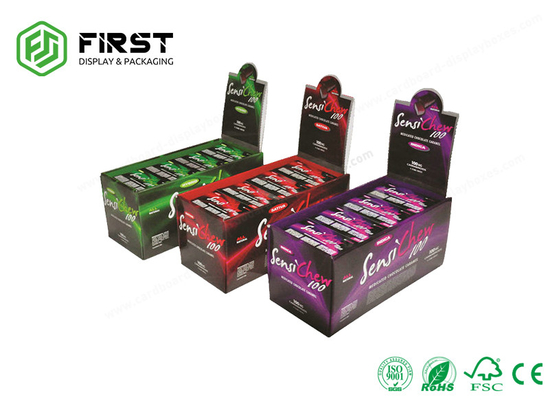 Custom Printing Retail Shelf Ready Box Foldable CDU Cardboard Counter Display Boxes